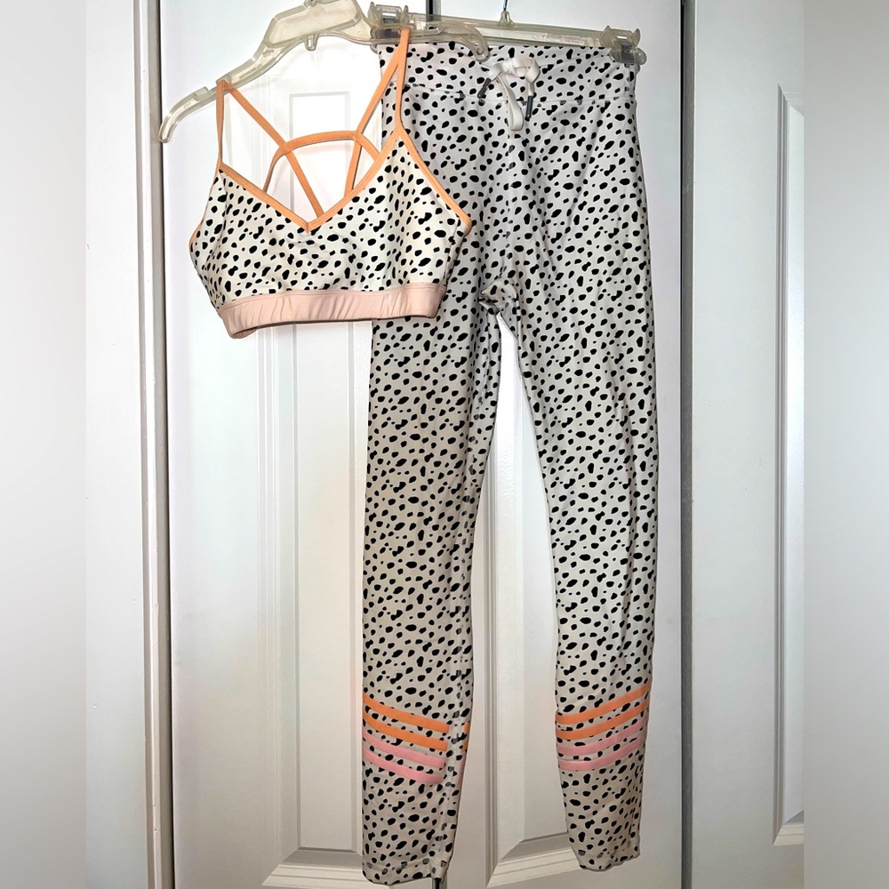 Sarah Day x White Fox Active Dalmatian set
